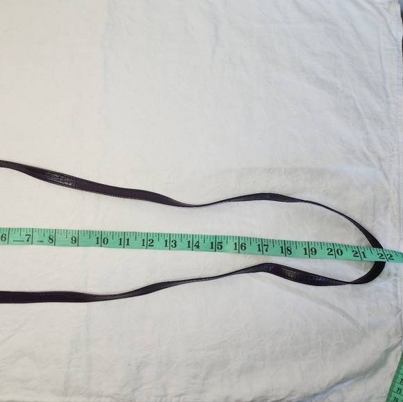 80s Croc Suede Leather Bucket Purse - Picture 14 of 14